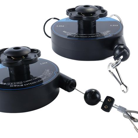 Retractable Spring Pulley, Retractable Tool Holder, Hanger, Large Capacity Steel Cable For Hanging Tools, Suspension Mounting Line (1/5)
