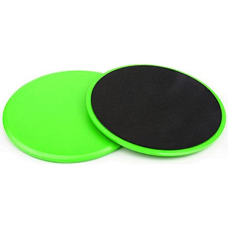 Sliders - Double Face Pour Sol Dur ou Moquette - Équipement D'Exercice Abdominal - Lot De 2 (1/5)