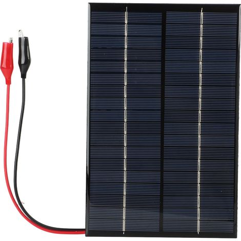 Panneau solaire portable 4,2 W 18 V à haut rendement en polysilicium pour interfaces électroniques USB, idéal pour les voyages en extérieur. (1/5)