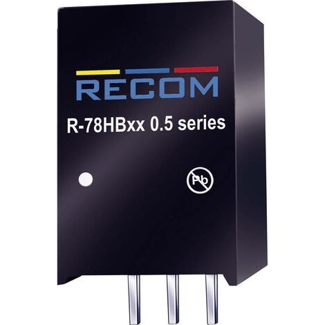 Convertisseur CC/CC pour circuits imprimés RECOM R-78B15-1.0 Nbr. de sorties: 1 x 32 V/DC 15 V/DC 1 (1/2)