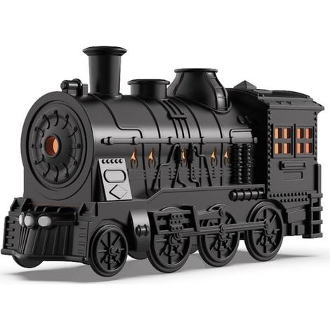 Allecto - Difusor de 300 ml - Humidificador y difusor de aromaterapia con forma de locomotora (1/5)