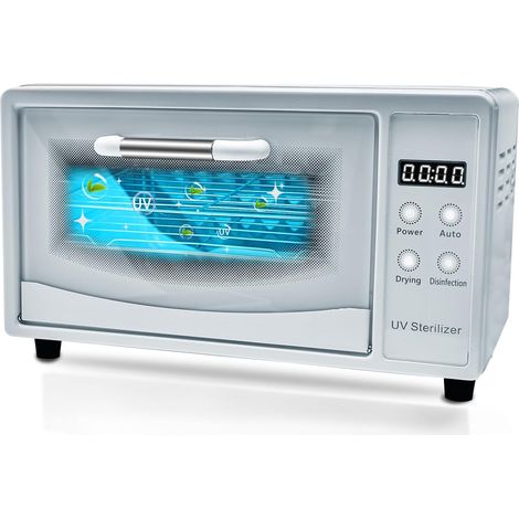 10L Autoclave Stérilisateur: 160W Stérilisateur UV avec Séchage