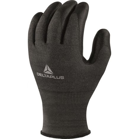 Gants de manutention générale Delta Plus taille 9, Antistatique, Noir ( Prix pour Paquet de 12 Paires )