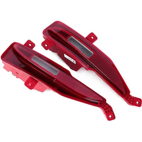 Réflecteurs de pare-chocs arrière/feux de stop arrière/cache-feux antibrouillard (ampoules non incluses) compatibles avec les modèles SAIC MG HS et EHS. (Références : 10420741, 10420742) (1/5)