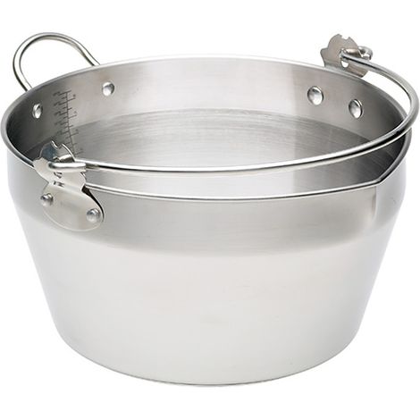 Kitchen Craft Stainless Steel Maslin Pan