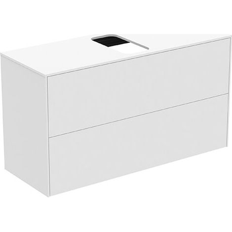 IDEAL STANDARD T3948Y1 Meuble bas WT Conca, 2 tiroirs (1/2)