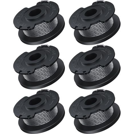 Ø1,6 mm-5m de Longueur Fil Coupe Bordure Compatible avec Bosch Convient pour Coupe-Bordures sans Fil ,Contient 6 Pièces F016800569 Bobine Coupe Bordure (1/5)