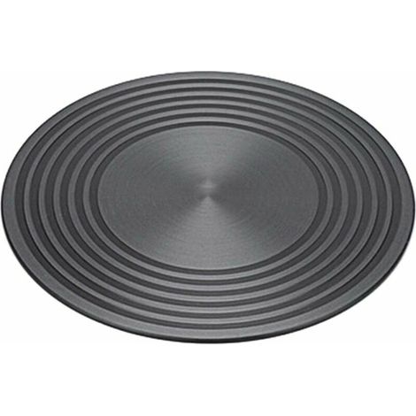 Diffuseur de chaleur pour cuisinière à gaz, accessoires de cuisine, diffuseur de poêle pour protection cocotte, plaque de dégivrage multifonction (27,9 cm) (1/4)
