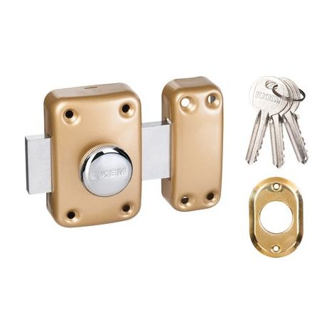 Verrou ou à BT Exem Cylindre 40 mm