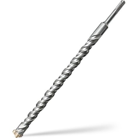 Foret SDS Plus 20mm x 350mm,avec 4 taillants en carbure et double vis,pour pierre naturelle,béton (1/5)