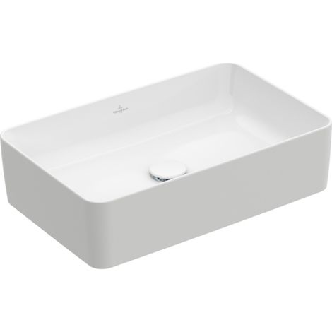 Villeroy & Boch Collaro - Lavabo sobre encimera, 56x36 cm, blanco alpino 4A205601 (1/3)