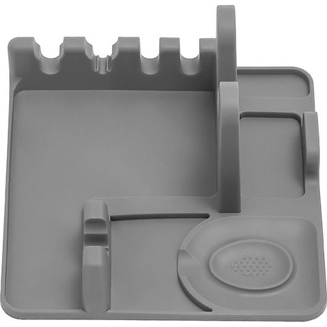 Deckel- und Utensilienhalter, Aufbewahrung für Silikonpfannen, Spatelhalter, Küchenorganizer, multifunktionales Design für Deckel, Löffel und Spatel, ideal für moderne Küchen