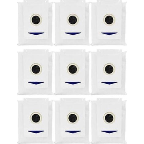 9er-Pack Staubbeutel für Ecovacs T30 Omni / T30 Pro Omni / Yeedi M12 Pro+ / M12 Ultra Plus Staubsauger (1/5)