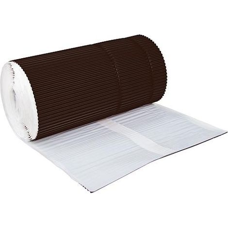 Bande flexible en aluminium rouleau de 5 m marron (1/3)