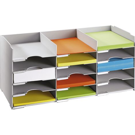 PAPERFLOW, Elément de classement, 15 casiers A4, h x l x p 313 (1/2)