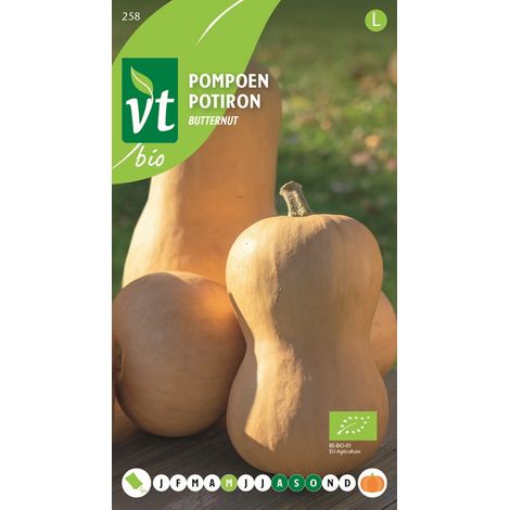 Potiron Butternut Bio - Ca. 1,5 gr (Livraison Gratuite)