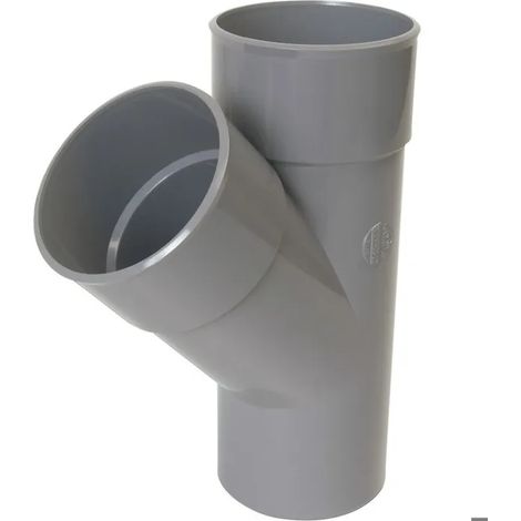 Té PVC 87 grado30 MF 100
