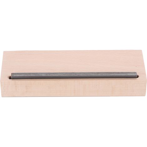 Lime à chanfreiner les frettes de guitare – Outil de polissage en bois pour le tranchant – Accessoire pour instruments de musique (1/5)