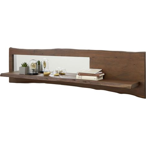 Étagère murale 165x22 Acacia laqué Brun PURE ACACIA 806