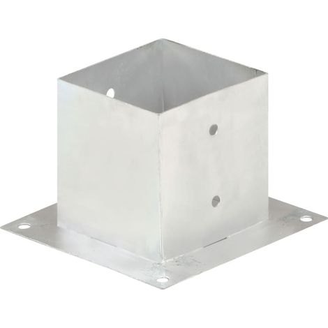 Ancres de poteau 4 pcs Métal galvanisé 141 mm CFW30770 (1/5)