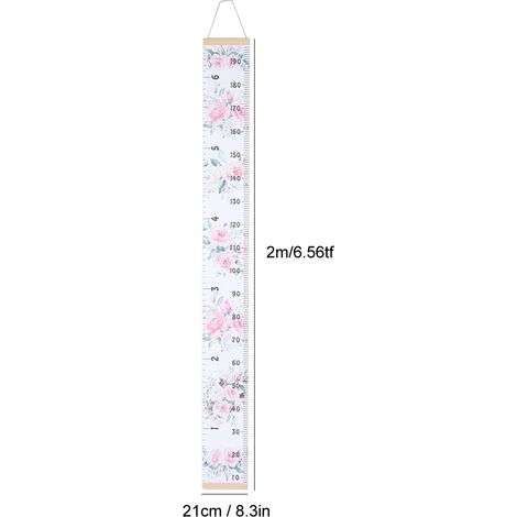 Sticker mural mignon pour mesurer la taille, toise, décoration de chambre, jouet pour enfant n°3 (1/5)
