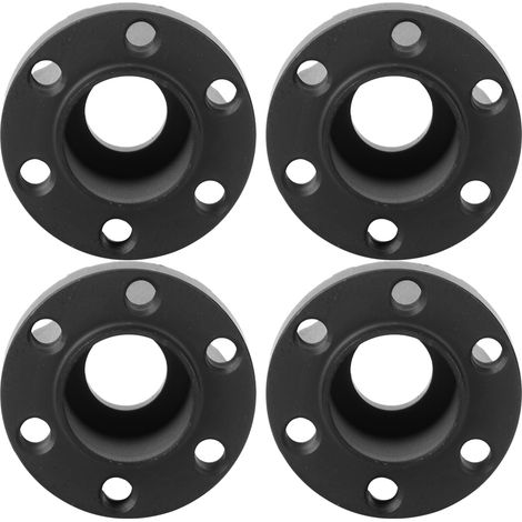4 adaptateurs hexagonaux noirs pour roues de voiture RC SCX10 1/10 (crawler RC, roues de 1,9 et 2,2 pouces, diamètre 20 mm). (1/5)