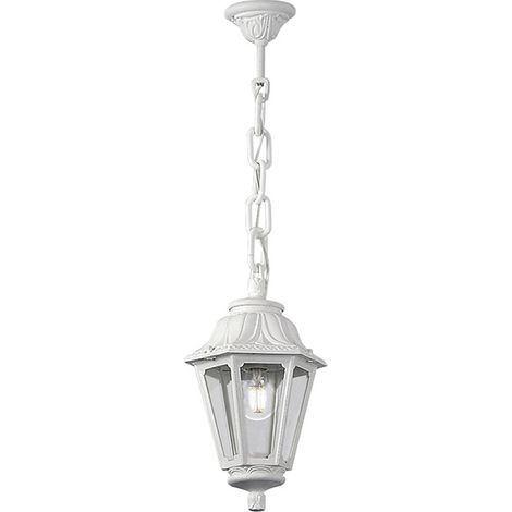 Anhänger anna 1xe27 ip55 h.80xd.22cm weißes Harz