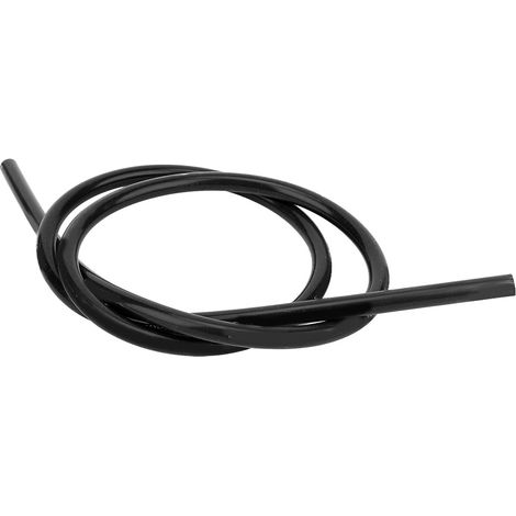 Câble d'allumage silicone 8mm pour voiture, accessoire auto de remplacement, fil de bougie noir (1/3)
