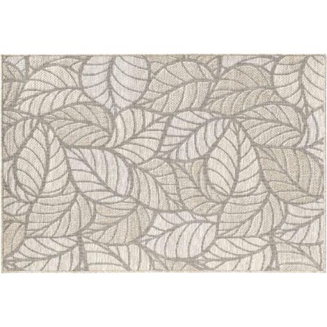 Tapis Déco Tissé "Vitalis" 120x170cm Naturel (1/5)