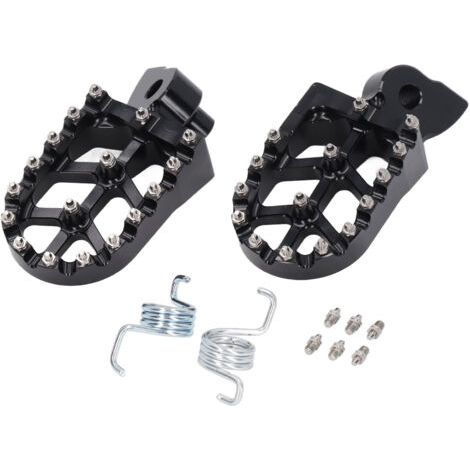 Pedane ampie e antiscivolo in lega di alluminio, adatte ai modelli di motociclette Z50R, XR50R, XR70R, XR80R, XR100R, CRF80F e CRF100F. (1/5)