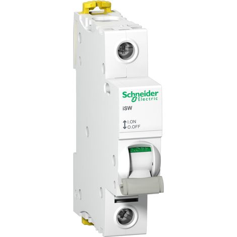 Interruptor-seccionador modular 100A 1P iSW A9S65191