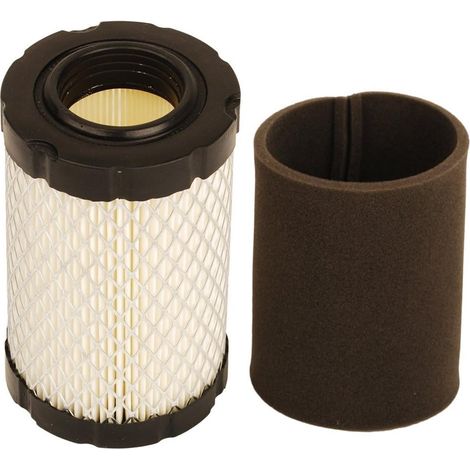 Filtre à air avec pré-Filtre pour Briggs et Stratton 796031 594201 591334 Pré Filtre 797704 Remplacer John Deere MIU1303 GY21435 MIU13963 (1/4)