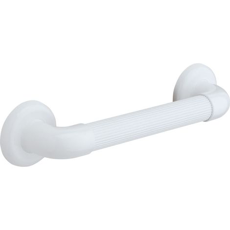 Maniglione di Sicurezza Bagno Anziani Disabili PVC Bianco Safe Basic - Formato: 30 cm