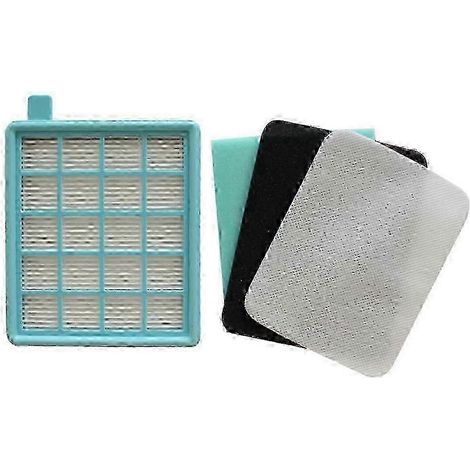 Filtres HEPA pour aspirateurs Philips FC8470, FC8471, FC8472, FC8473, FC8474, FC8476 et FC8477 : kit de remplacement d'accessoires. (1/5)
