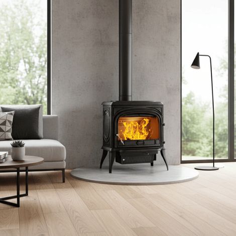 Poêle à bois en fonte 11.3 kW Premium Nika S5 ECO KAWMET (1/5)