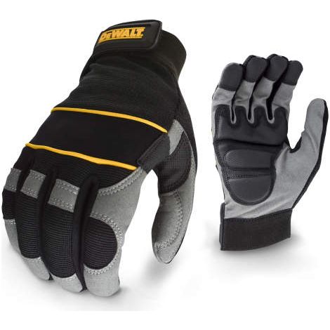 Guanti per impugnatura utensile DeWalt imbottita in gel TAGLIA 9/L - DPG33L (1/2)