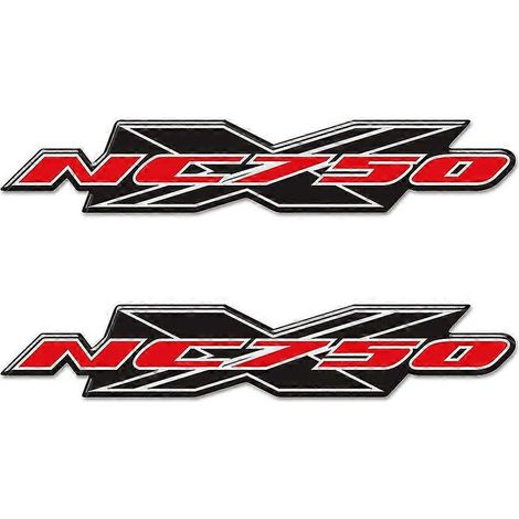Protection de réservoir, autocollants et emblème de carénage pour Honda NC750X (modèles 2019 et 2020) - Logo, emblème et valise en aluminium (1/5)