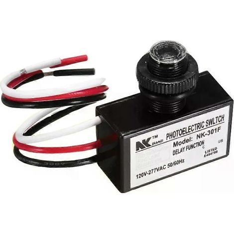 Capteur photoélectrique pour éclairage public NK-301F AC110V/220V, pour systèmes d'éclairage automatique, interrupteurs optiques - JXLGV (1/4)