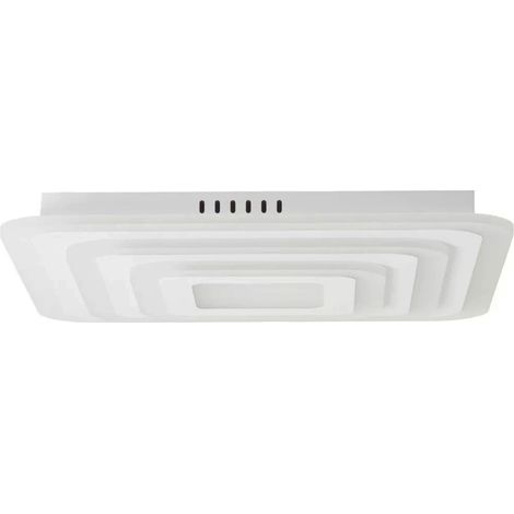 Plafoniera a led quadrata a tripla colorazione di luce lampadario 64 watt lampada da soffitto (1/4)