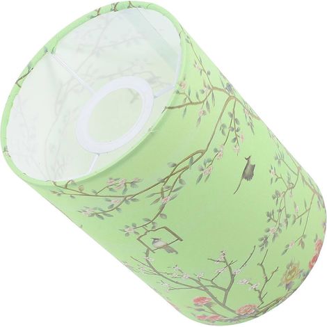 Abat-jour rétro simple en tissu chinois pour lustre ou lampe de table (1/5)