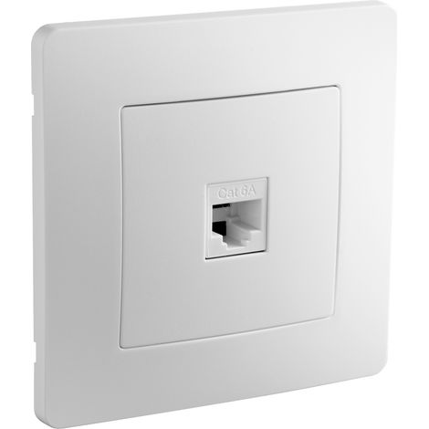 DEBFLEX - NORA PRISE RJ45 CAT6 BLANC - 749447