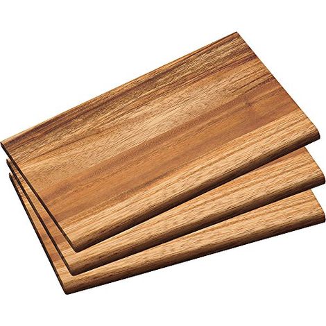 Set di 3 tavole in legno di acacia