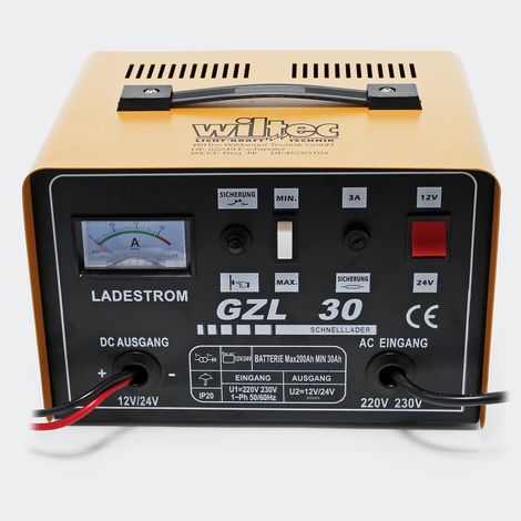 Chargeur 16A De Batterie Rapide, Automatique, GLZ30, Batterie 12V, 24V (1/4)
