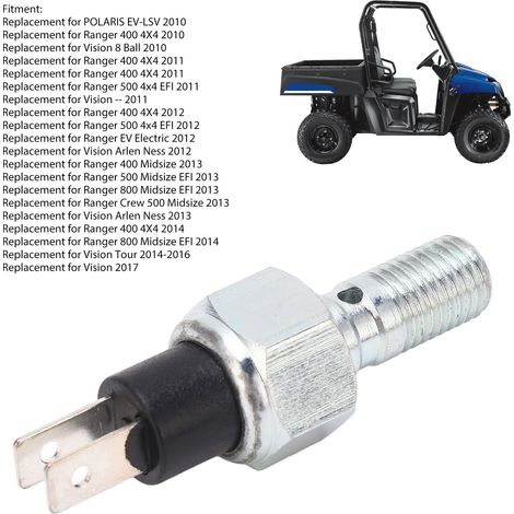 Bremsleitungsschalter 4012399, rostbeständiges Präzisionsgewinde, für POLARIS EV-LSV Ranger 400 Vision ab Baujahr 2010 (1/5)