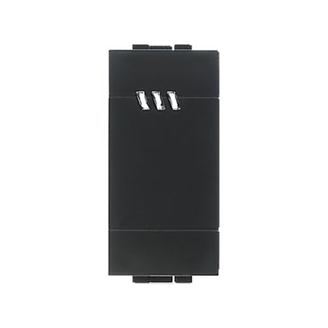 Bentel Security cover Eclipse2 compatibile Gewiss System nera - ECL2C-GB