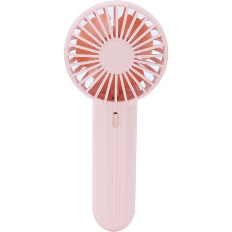 3-in-1 Mini-Handventilator, pink, tragbarer Nackenventilator mit USB-Ladefunktion, Tischventilator für Zuhause und Outdoor (1/5)