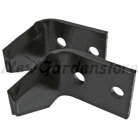 Set 2 coltelli laterali biotrituratore compatibile CAMER 25535 9950569 99.5.0569