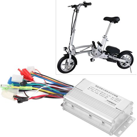 Contrôleur moteur sans balais 36V/48V 350W en alliage pour vélo électrique et trottinette (1/5)