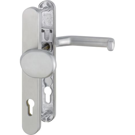 HOPPE® Schutz-Wechselgarnitur mit Schmalschild Liverpool E86G/3358/3357N/1313G, Edelstahl, 2903342