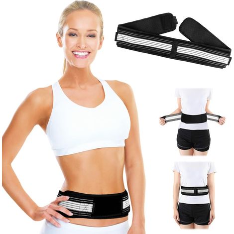 Ortho-riem, 125 cm, ischias, verlicht voor mannen en vrouwen, rugcomfort, ischias, ortho-riem, zonder klachten voor bekken, onderrug, benen en sacrale zenuwpijn